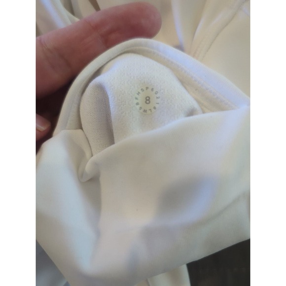 NWT LULULEMON Wunder Under HR 7/8 (28") Tight Mesh Sz8 White - Picture 5 of 7